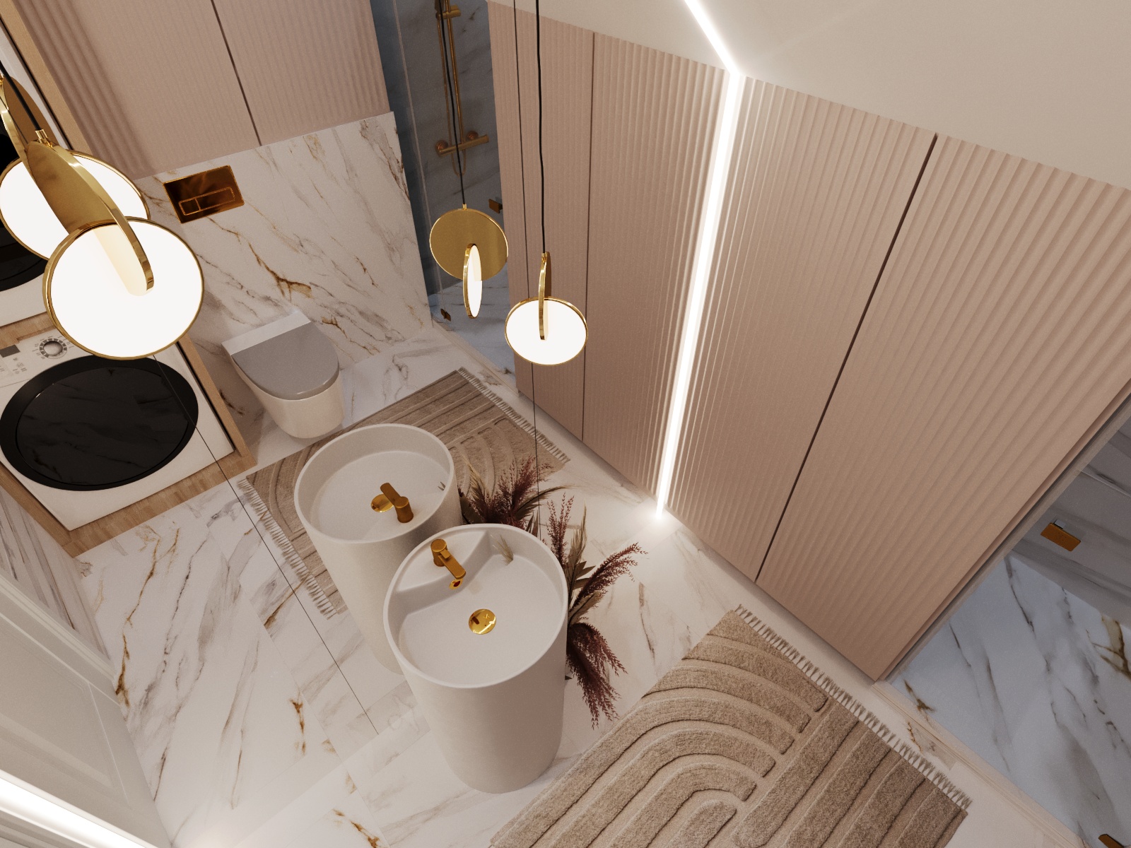 ГОСТЕВОЙ САНУЗЕЛ В ТАУНХАУСЕ ПО УЛ КАРПОВА В Г ТУЛА