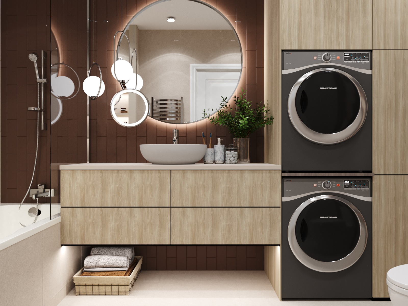 Дизайн дома в Тульской области.