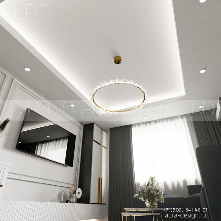 Дизайн гостиной г. Тула