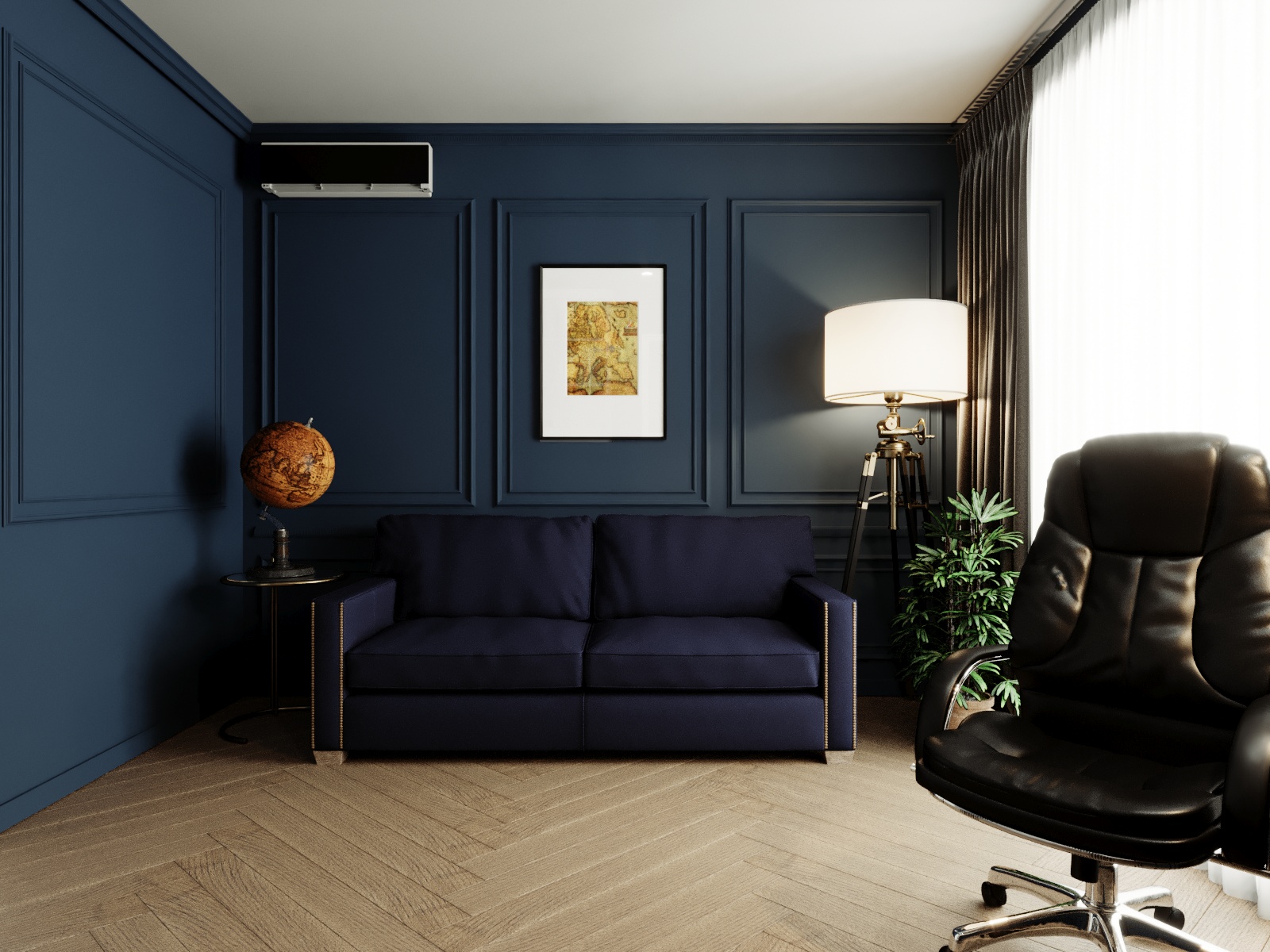 Дизайн дома в Тульской области.