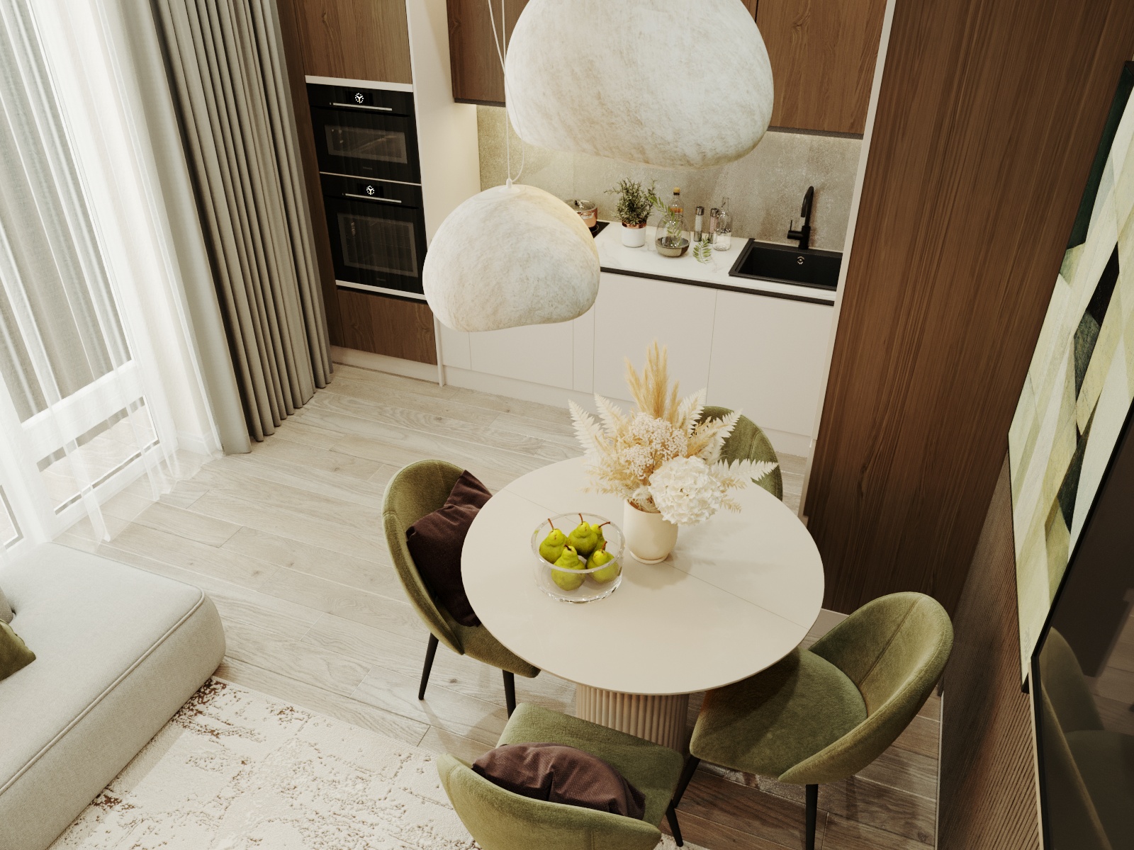 Дизайн-проект квартиры в ЖК «Пушкин дом» 