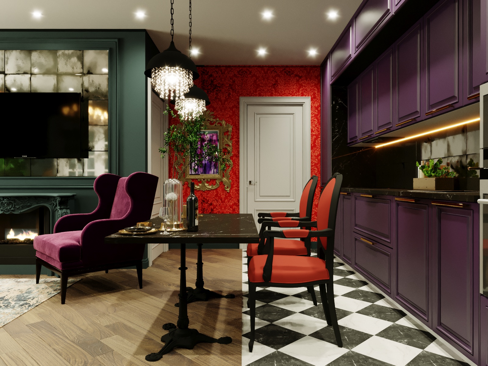 Проект квартиры в ЖК «Баташевский сад» 