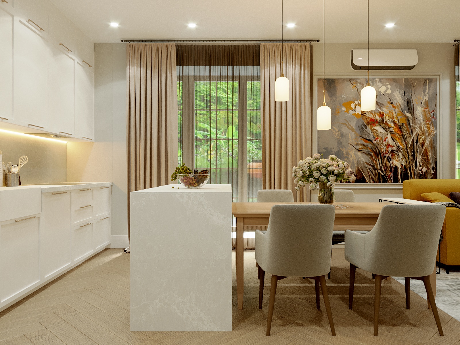 Дизайн дома в Тульской области.