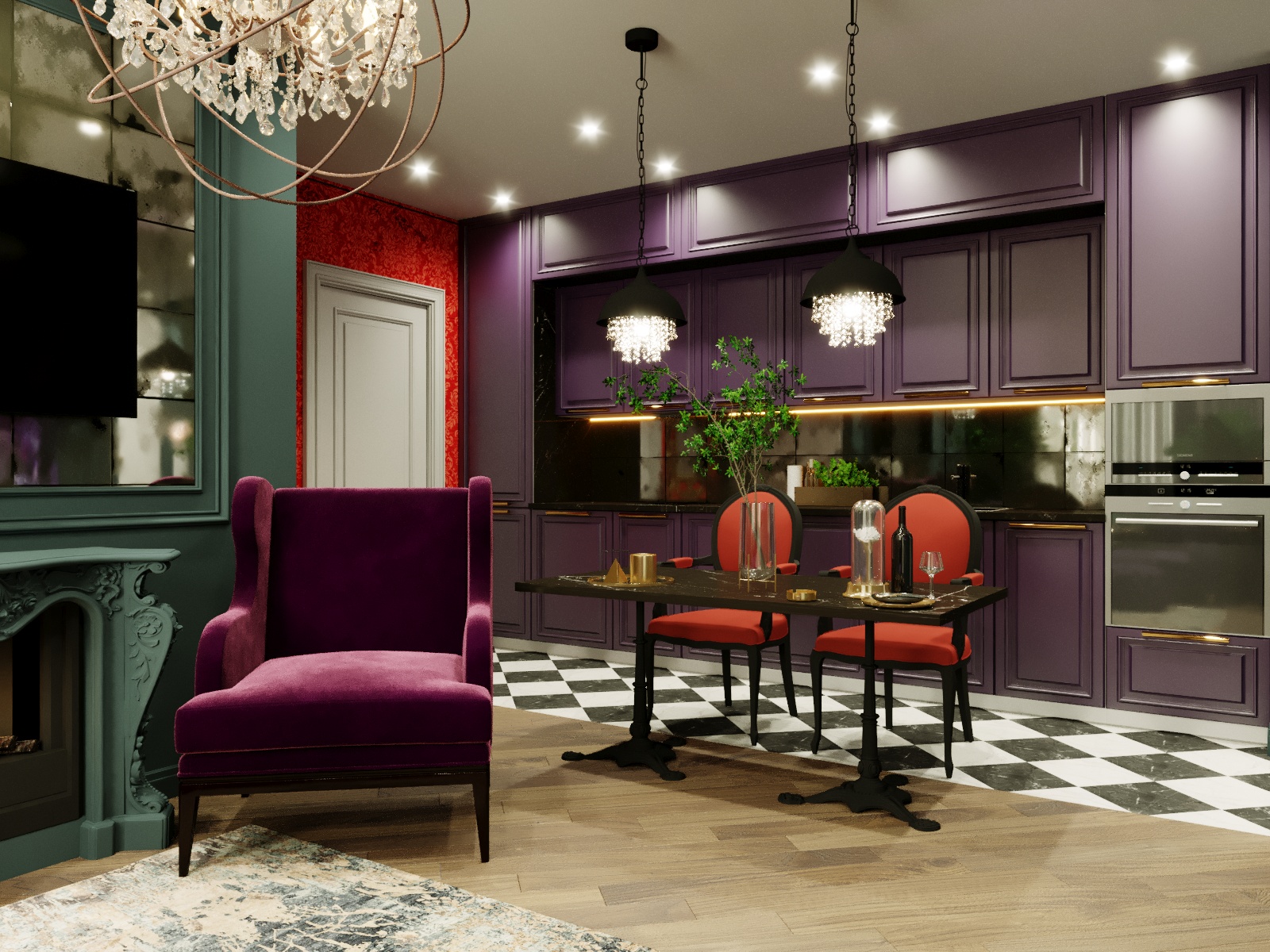 Проект квартиры в ЖК «Баташевский сад» 