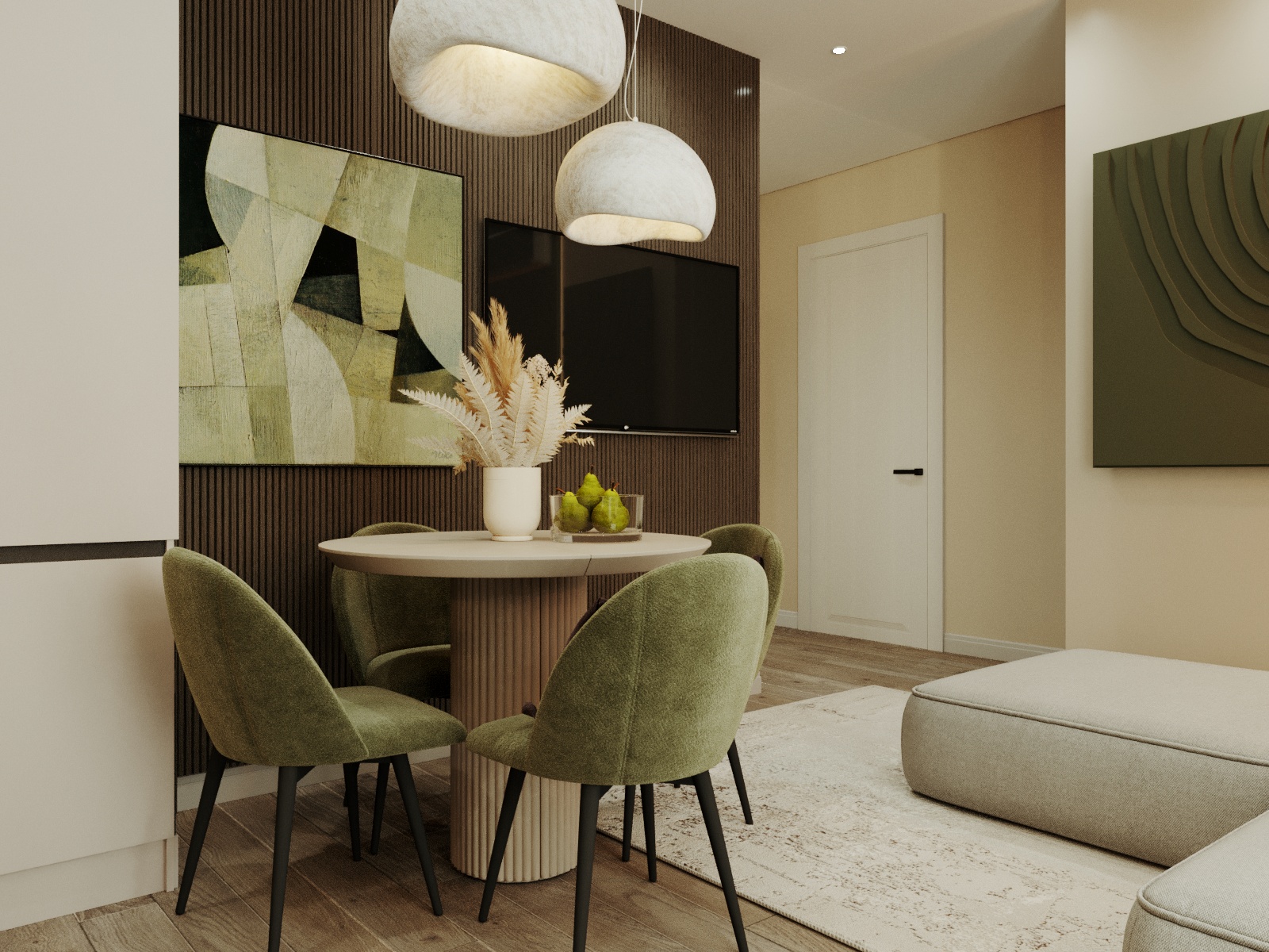 Дизайн-проект квартиры в ЖК «Пушкин дом» 