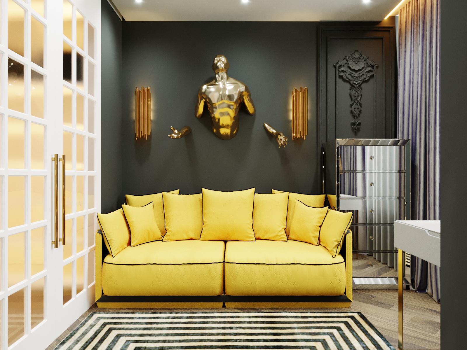 Проект квартиры в ЖК «Баташевский сад» 