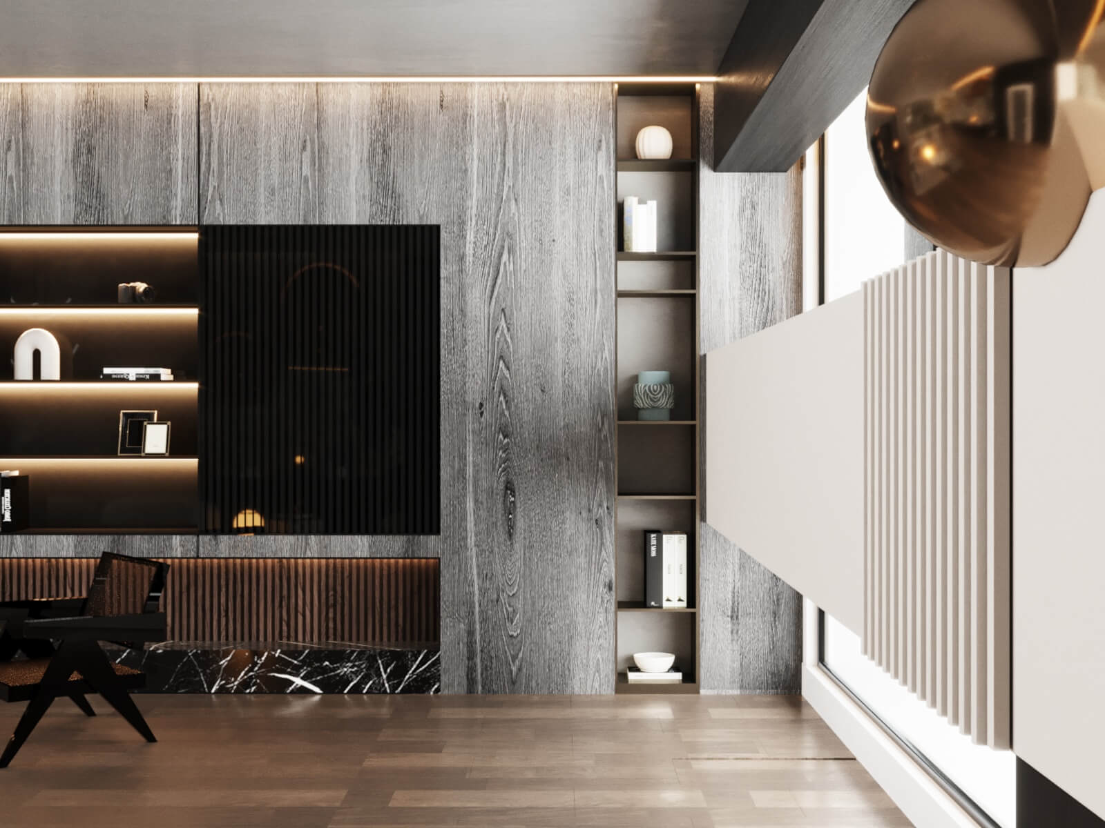 Дизайн гостиной в загородном доме