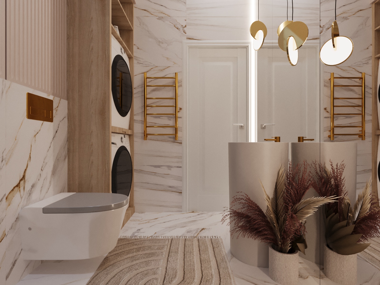 ГОСТЕВОЙ САНУЗЕЛ В ТАУНХАУСЕ ПО УЛ КАРПОВА В Г ТУЛА