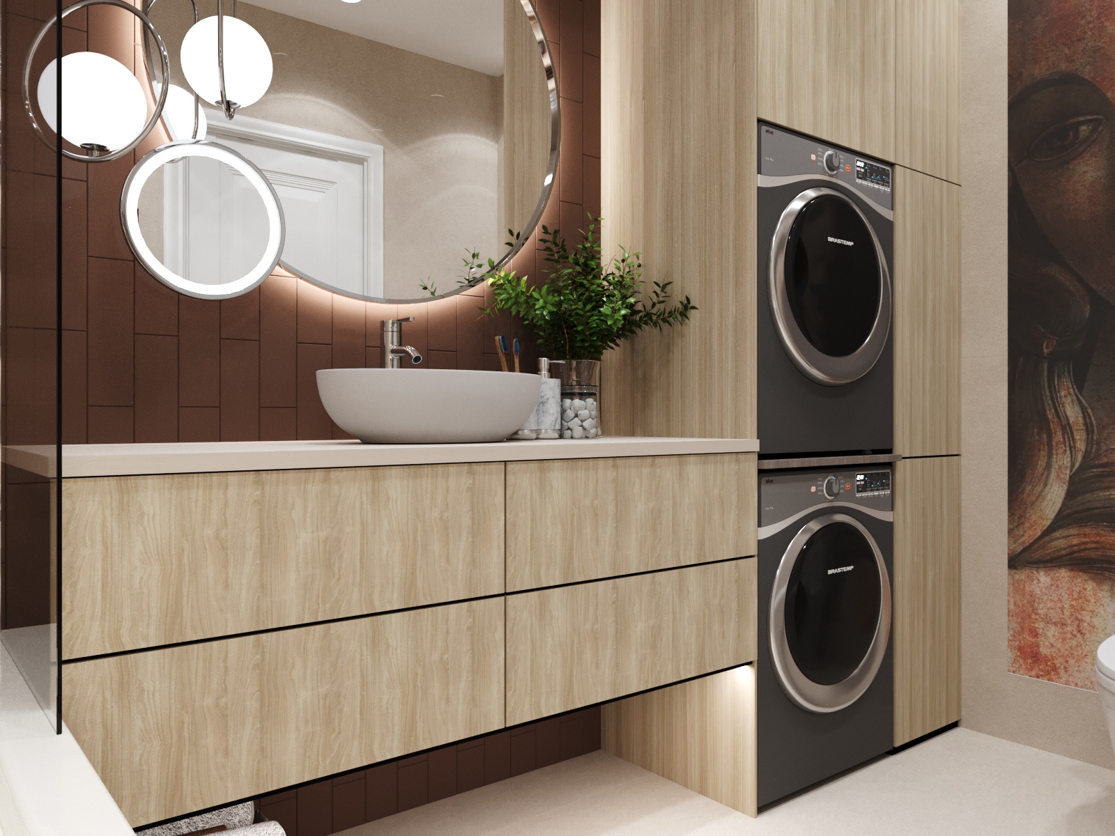 Дизайн дома в Тульской области.