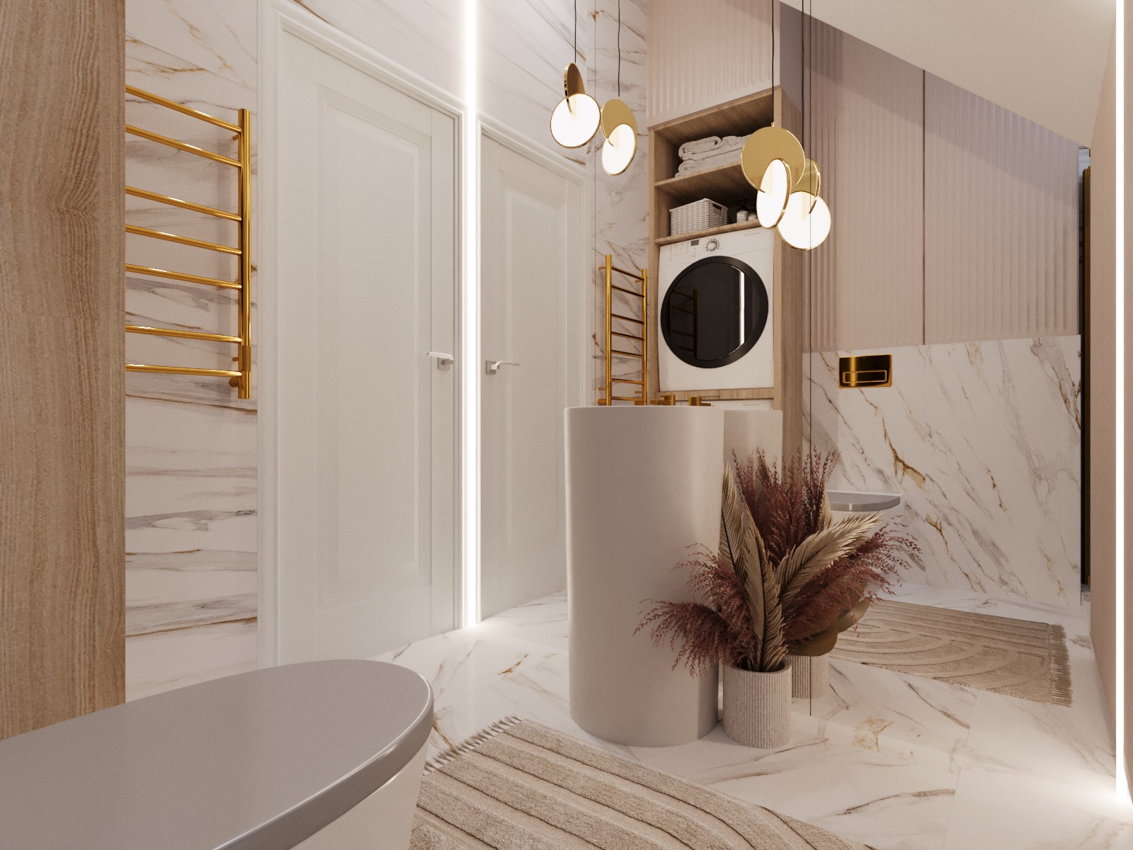 ГОСТЕВОЙ САНУЗЕЛ В ТАУНХАУСЕ ПО УЛ КАРПОВА В Г ТУЛА