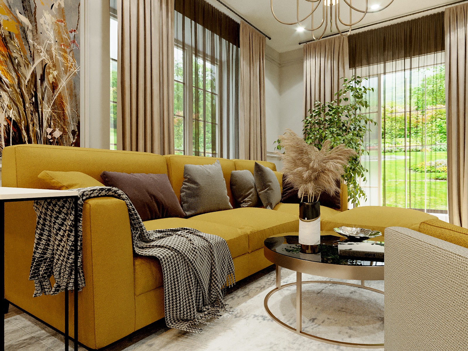 Дизайн дома в Тульской области.