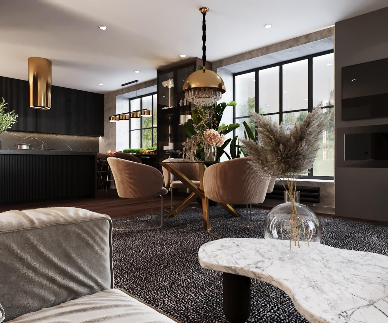 Дизайн дома в Тульской области